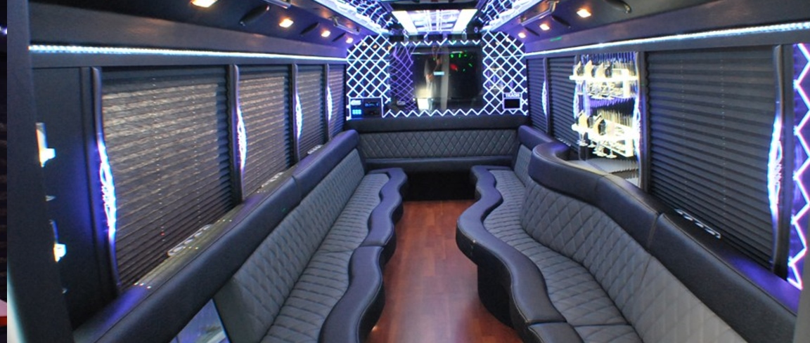 36 passenger party bus